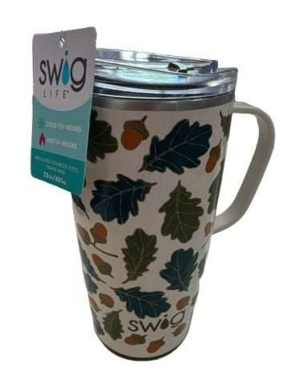 Swig Life Autumn Breeze 22oz Insulated Stainless Steel Travel Mug with Handle